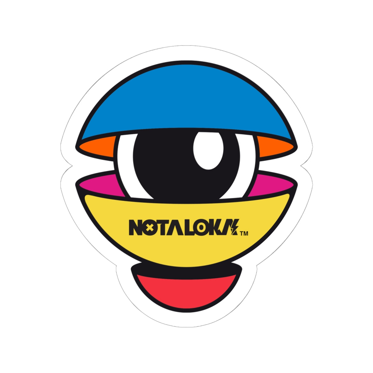 NOTALOKA™ Eye Astronaut Sticker (Kiss-Cut) — PNDA Series
