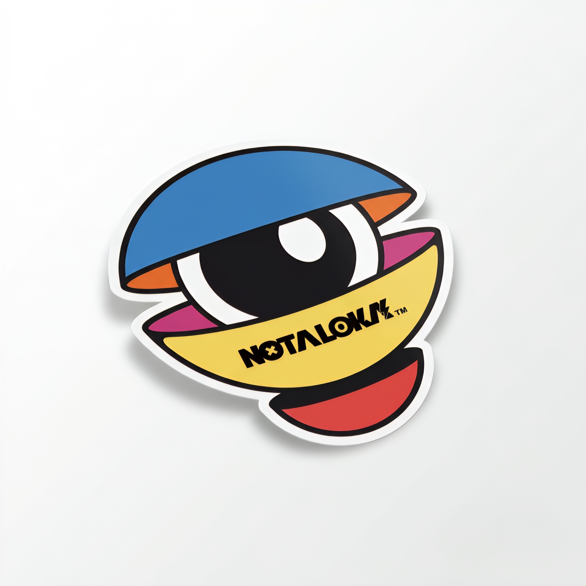 NOTALOKA™ Eye Astronaut Sticker (Kiss-Cut) — PNDA Series